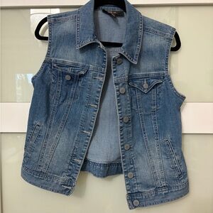 Blue Denim Vest